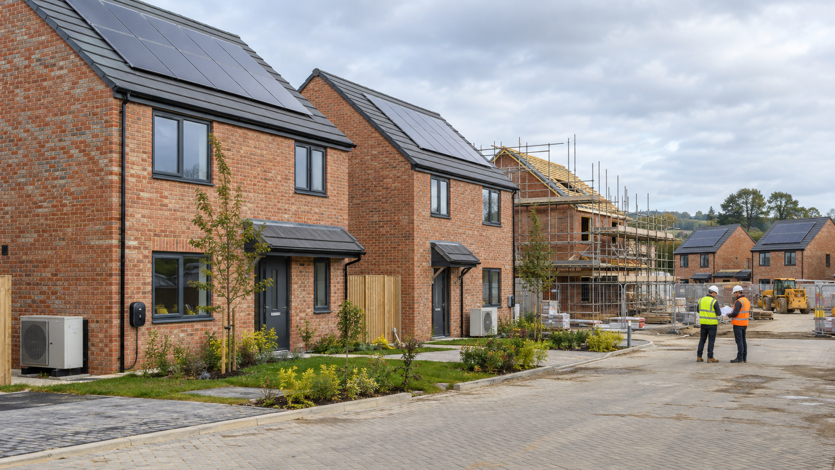 Future Homes Standard 2026 solar panels on new homes in England